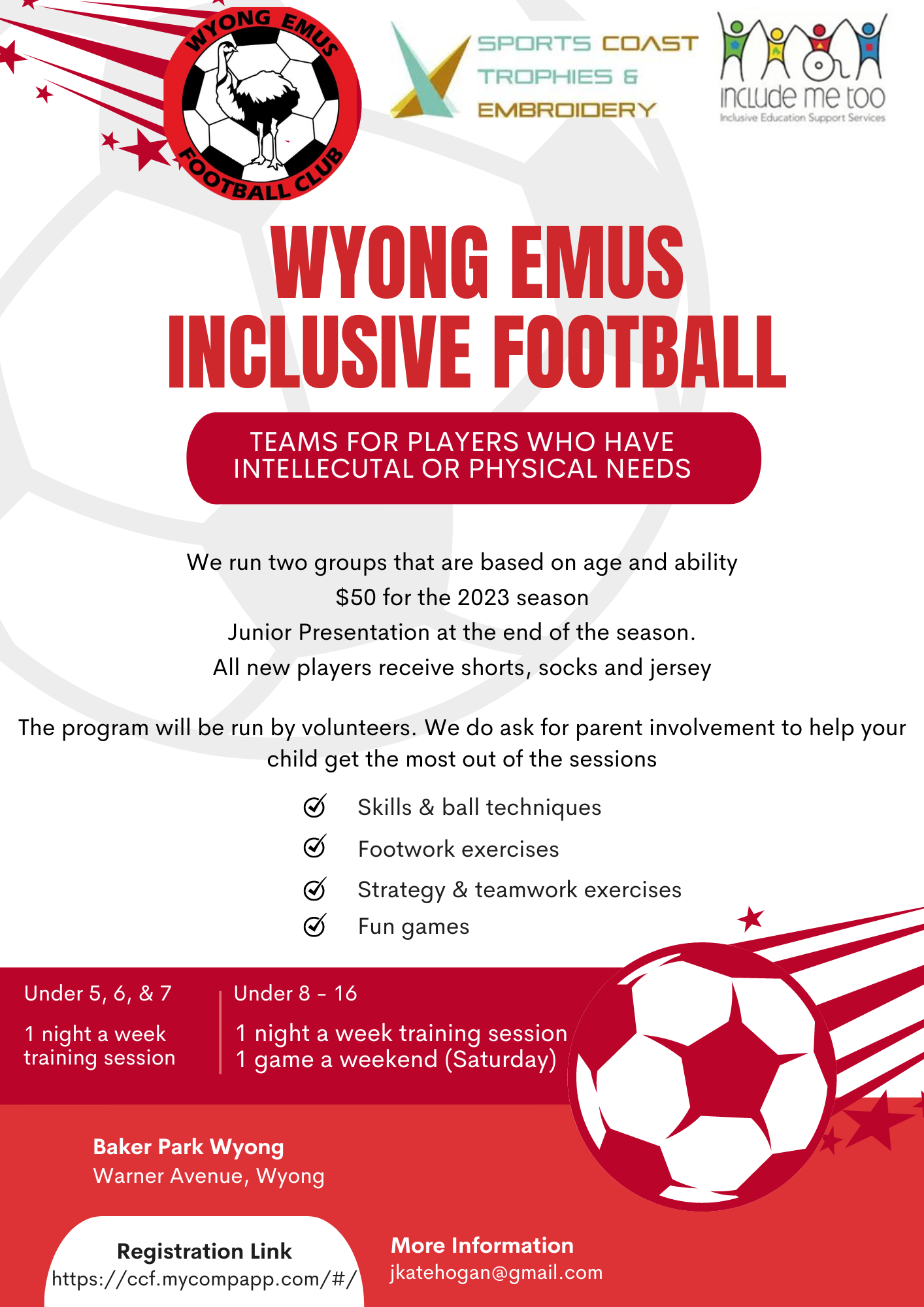 Wyong Emus Inclusive Football